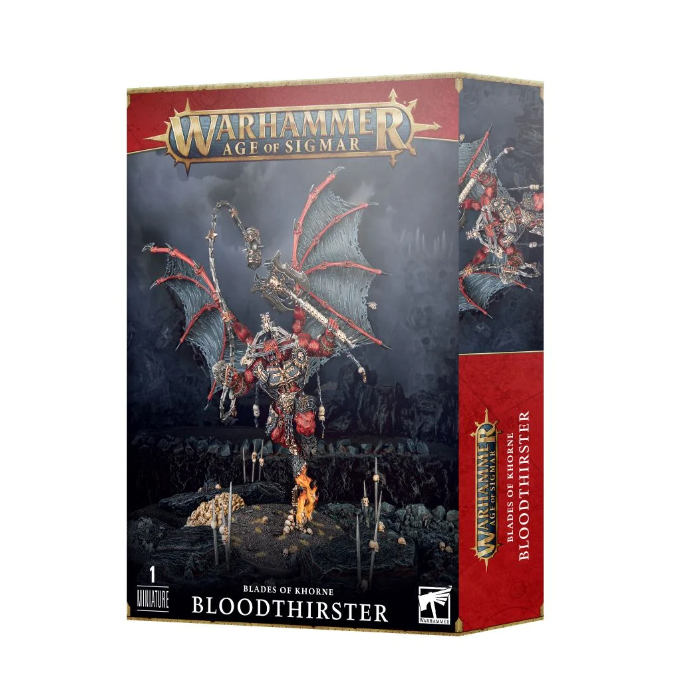 [200B พร้อมส่ง] Warhammer 40K/AOS : CHAOS DAEMONS/BLADES OF KHORNE : BLOODTHIRSTER โมเดลเกมสนามจำลอง