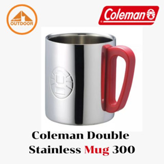 แก้วแสตนเลส Coleman Double Stainless Mug 300 #Red