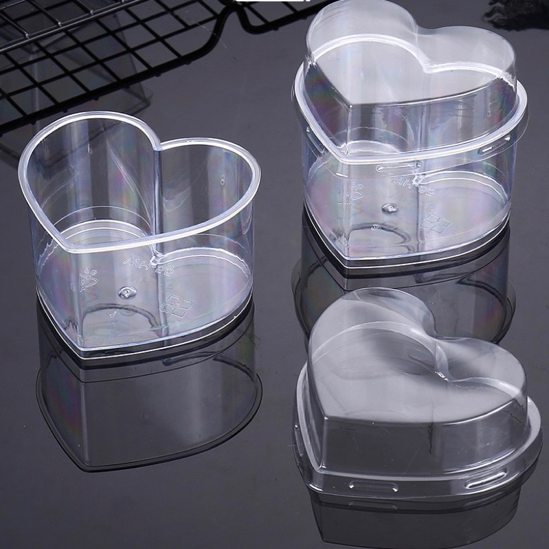 ถ้วยหัวใจใส 150ml.