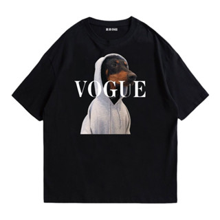 เสื้อยืดสกรีนลาย vogue - oversize✨