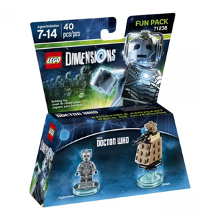 71238 : LEGO Dimensions Doctor Who Cyberman Fun Pack (กล่องมีตำหนิเล็กน้อย)​