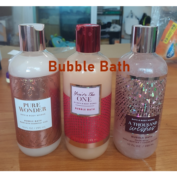 (แท้) สบู่ทำฟอง อ่างอาบน้ำ Bath and BodyWorks Bubble bath 295ml