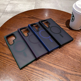 เคสมือถือ BEMORE เคสชาร์จไร้สายระบบแม่เหล็กสำหรับ Samsung Galaxy S23 ULTRA