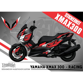 สติ๊กเกอร์สสำหรับติดรถ X-MAX - ลาย Racing