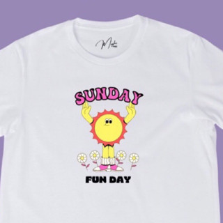 เสื้อยืดลาย Sunday|Shetbet.teeshop