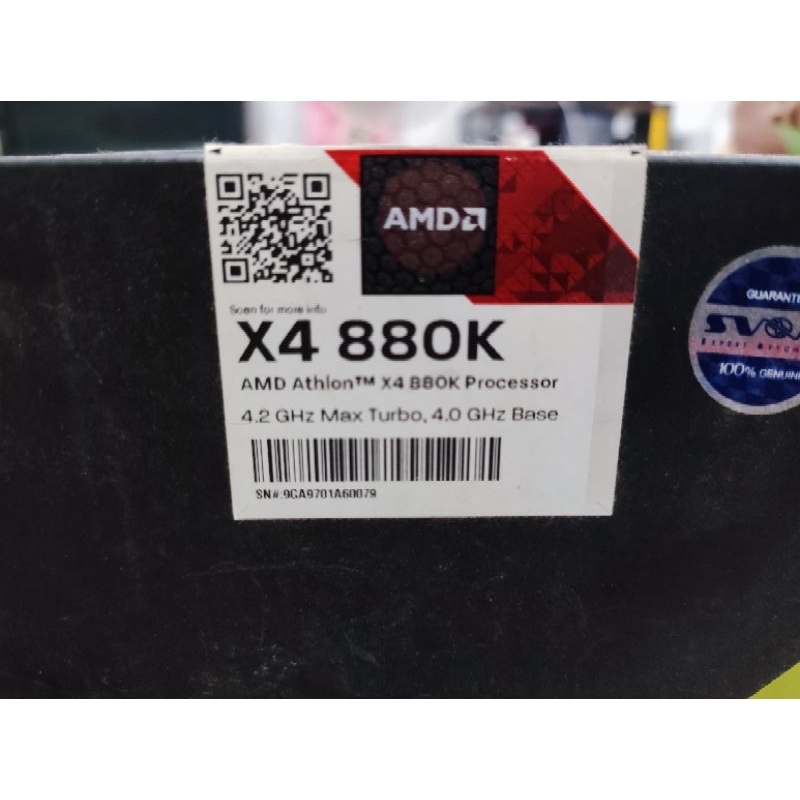 AMD FM2+ Athlon ii x4 880k