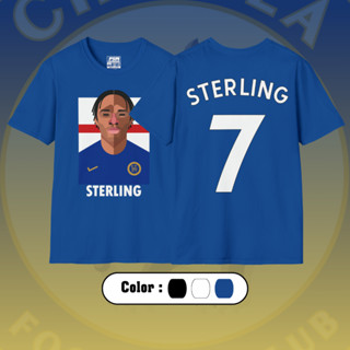 PSM เสื้อยืดลายนักฟุตบอล เสื้อยืดลาย Raheem Sterling