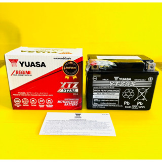 เเบตเตอรี่ Yuasa Ytz5s แบตเตอรี่ 12v5amp wave, wave110,wave125,wave110i,sonic,fino,scoopyi,dream,supercub,click110,mslaz