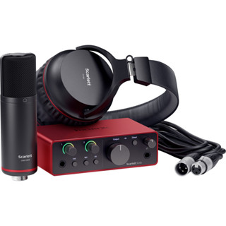 Focusrite Scarlett Solo Studio (4th Gen) *ของแท้ประกัน 1ปี* USB-C Audio Interface ออดิโอ อินเตอร์เฟส, ไมโครโฟน, หูฟัง