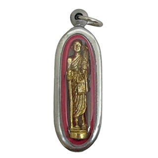 จี้พระสีวลี กรอบสแตนเลส Phra Sivali Amulet Pendant #1 Home Decor by Boss