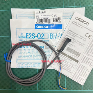 E2S-Q21 จับโลหะ  ระยะจับ 2.5mm 2สาย NO ไฟ 12-24VDC พร้อมส่งจากไทย🇹🇭