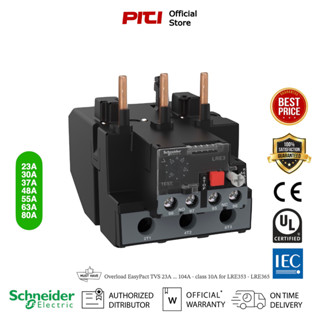 Schneider Overload EasyPact TVS 23A ... 104A - class 10A for LRE353 - LRE365