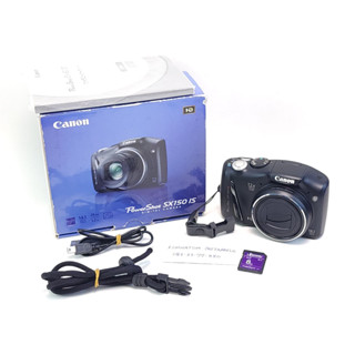 กล้องดิจิตอล คอมแพ็ค Canon Power short SX150 is compact camera กล้องเก่า กล้องมือสอง