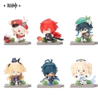 [ พร้อมส่ง ] Genshin Impact mini figure: Battlefield Heroes แบบ Blind Box vol.1 miHoYo ของใหม่ แท้  ยังไม่เปิด box