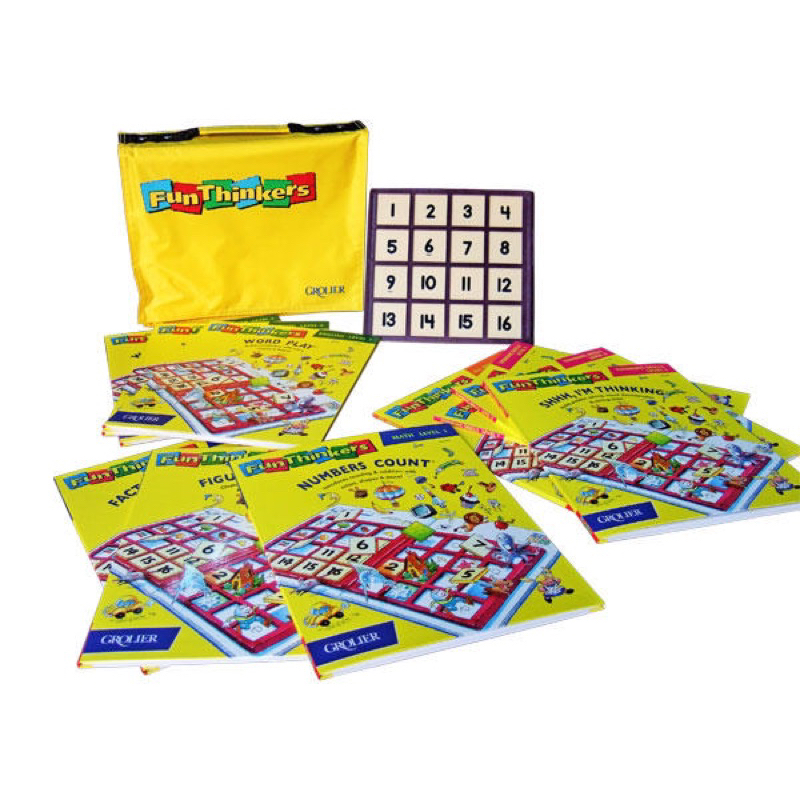 Fun Thinkers กระเป๋าเหลือง สำหรับเด็ก 2-3ขวบขึ้นไป