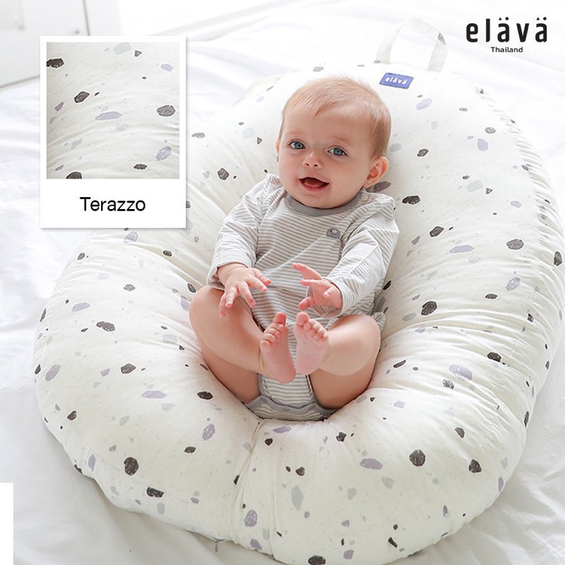 มือสองพร้อมส่ง Elava ที่นอนกันกรดไหลย้อน ที่นอนกันแหวะนมทารก