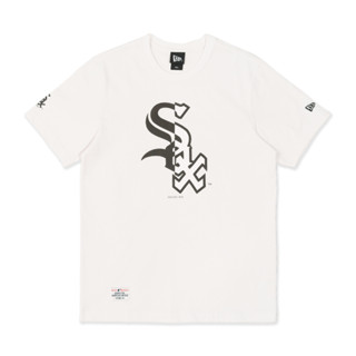 NEW ERA เสื้อรุ่น SHORT SLEEVE TEE MLB SPLIT LOGO CHICAGO WHITE SOX WHITE