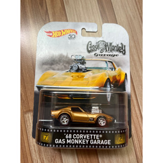 Hotwheels ‘68 corvette gas monkey garage