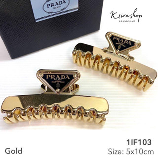 [ส่งฟรี] New Prada Hair clip