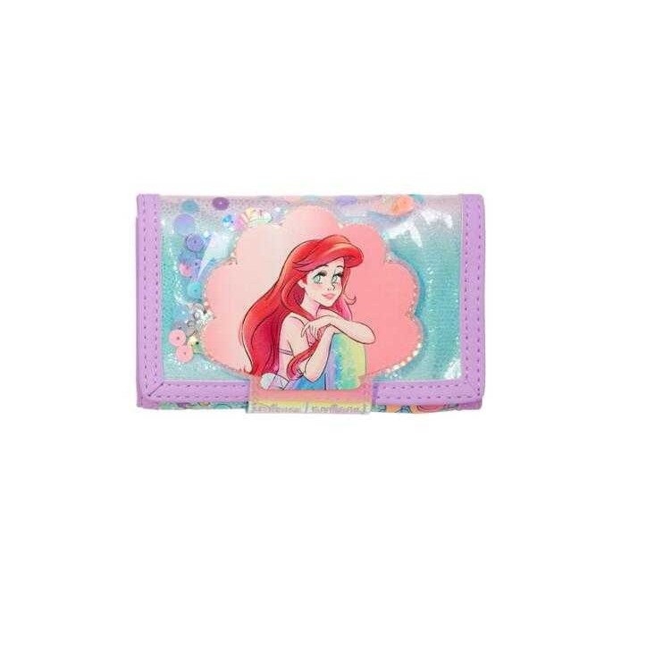 🎁Smiggle Wallet กระเป๋าเงิน กระเป๋าตัง ʕ•ᴥ•ʔ  สมิกเกอร์ ลาย เจ้าหญิง mermaid พร้อมส่งในไทย 🇹🇭