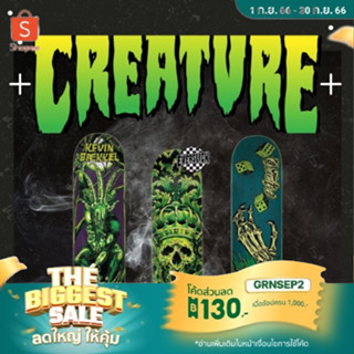 แผ่นสเก็ตบอร์ด Creature Skateboard Deck พร้อมส่ง