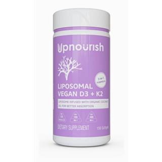 Liposomol Vegan D3 + K2, 150 Softgels