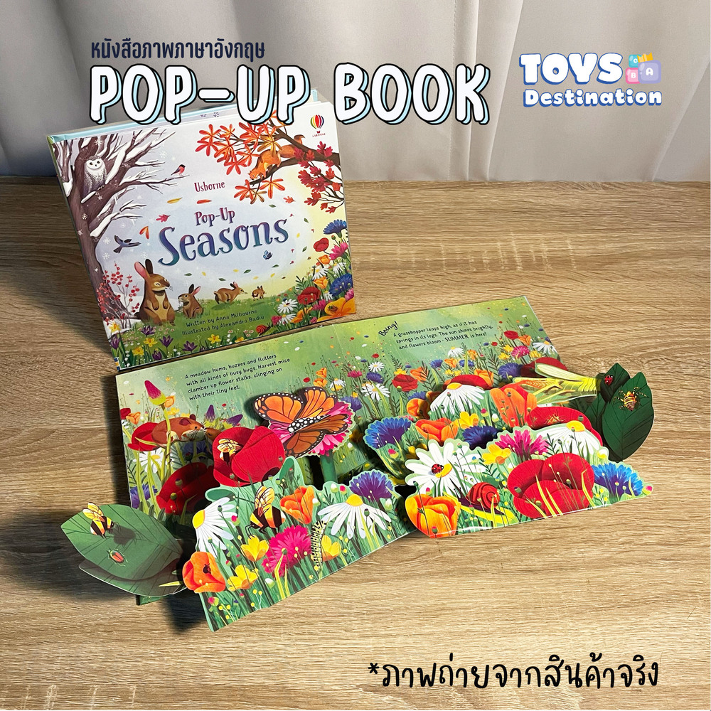 ✅พร้อมส่งในไทย✅  หนังสือนิทาน POP UP 3D Book หนังสือเด็กภาษาอังกฤษ ภาพสามมิติ หนังสือเด็ก หนังสือป๊อปอัพ