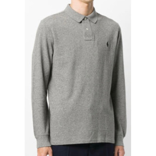 RL POLO RALPH LAUREN Long Sleeve รุ่น Classic Fit เสื้อโปโล คอปก เชิ้ต โปโล ราล์ฟ ลอเรน แขนยาว