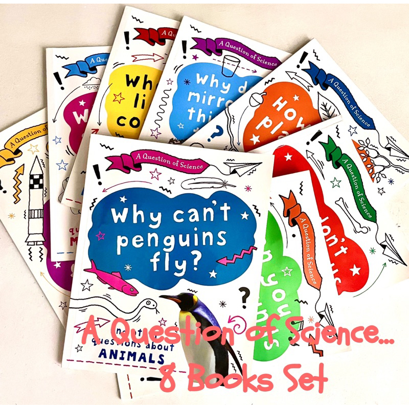 A Question of Science / History / Technology …Why can't Penguns Fly? ，Paperback, Lexile:710-810L ,Ages:8-12