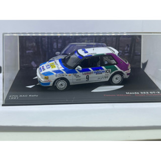 สายฝุ่น Mazda 323 GT-X WRC รายละเอียดสวย ขนาด1/43 นำเข้าJapan