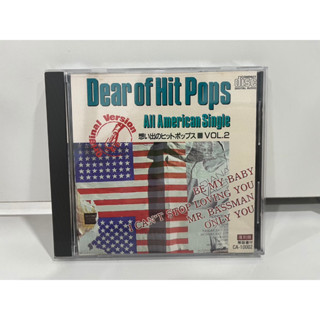 1 CD MUSIC ซีดีเพลงสากล  Dear of Hit Pops All American Single   (C15A80)