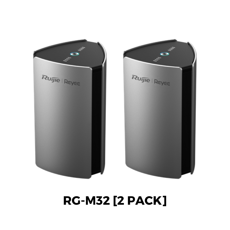 Reyee Home Router รุ่น RG-M32 3200M Wi-Fi 6 Dual-band Gigabit Mesh Router (แพ็ค 2 ตัว)