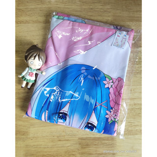 [ Dakimakura ] : ปลอกหมอนข้างลายอนิเมะ : RE Zero Rem ขนาด 50*150 ( พร้อมส่งจากไทย )