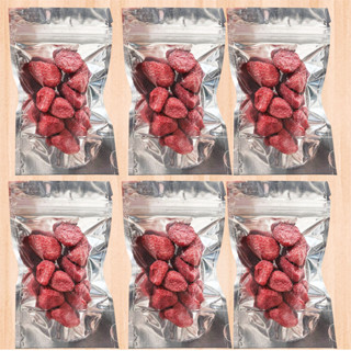 #ซื้อ10เเถม1  สตอเบอรี่อบกรอบ เกรดพรีเมี่ยม ลูกใหญ่(Freeze Dried Strawberry) /สินค้านี้ไม่สามารถสั่งร่วมกับสินค้าอื่นได้