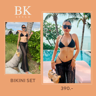 •พร้อมส่ง• Bikini Set กางเกงตาข่ายขายาว สวยๆเริ่ดๆ