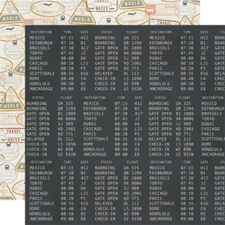 You Are Here : Here &amp; There Double-Sided Cardstock 12"X12" กระดาษ