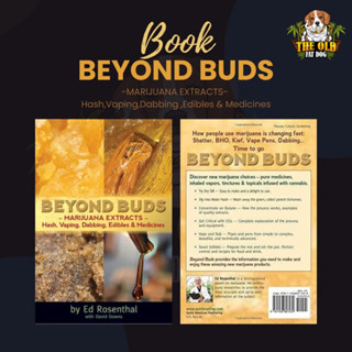 หนังสือกัญชา Beyond Buds คู่มือเกี่ยวกับการสกัดกัญชา