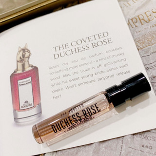 🚚พร้อมส่ง Penhaligons The Coveted Duchess Rose Eau de Parfum 2ml. ของแท้ กล่องซีล