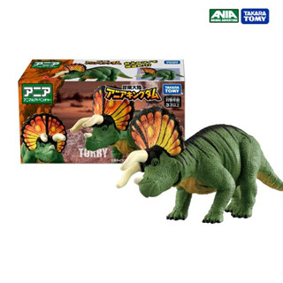 Takara Tomy อาเนียโมเดลสัตว์ Boken Tairiku Ania Kingdom Tori (Triceratops)