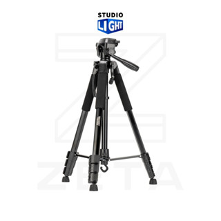 ขาตั้งกล้อง Gadgetverse GV9180 Tripod For Photo and Video Black อลูมิเนียม ขาตั้งมือถือ ปรับระดับความสูงได้