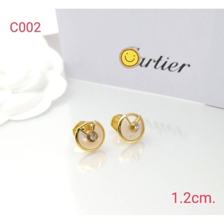 ต่างหู ตุ้มหู C พร้อมส่ง ถูกที่สุด!!งานดีสุด!!C002