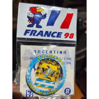 เข็มกลัดฟุตบอลโลก france 98