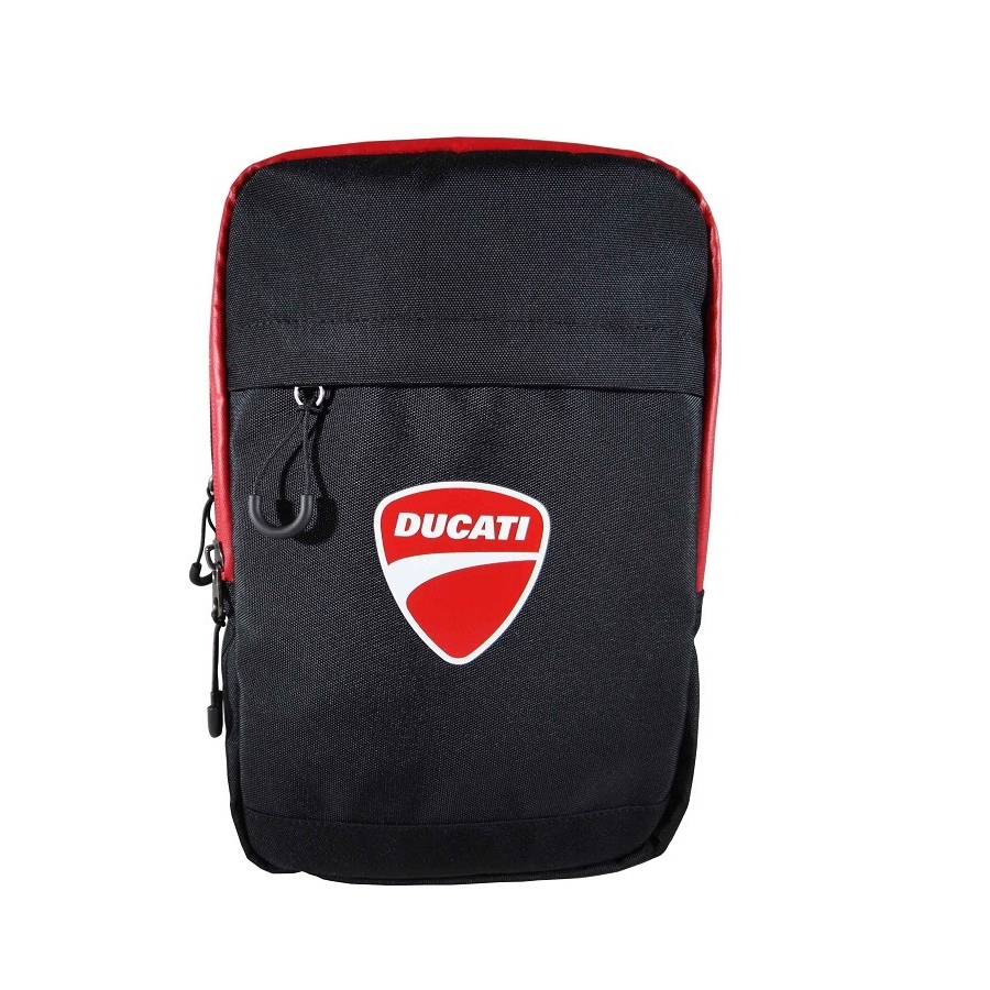 Ducati Backpack กระเป๋าคาดอกลิขสิทธิ์แท้ดูคาติ ขนาด 27x16x7 cm. DCT49 076