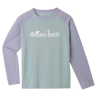 Montbell เสื้อยืดเด็ก รุ่น 1114398 Wickron Raglan Long Sleeve T Kids mont-bell 130-160
