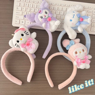 พร้อมส่ง ที่คาดผมSANRIO รูปตุ๊กตาซานริโอ้น่ารัก แฟชั่นสําหรับผู้หญิง ส่งจากกรุงเทพ