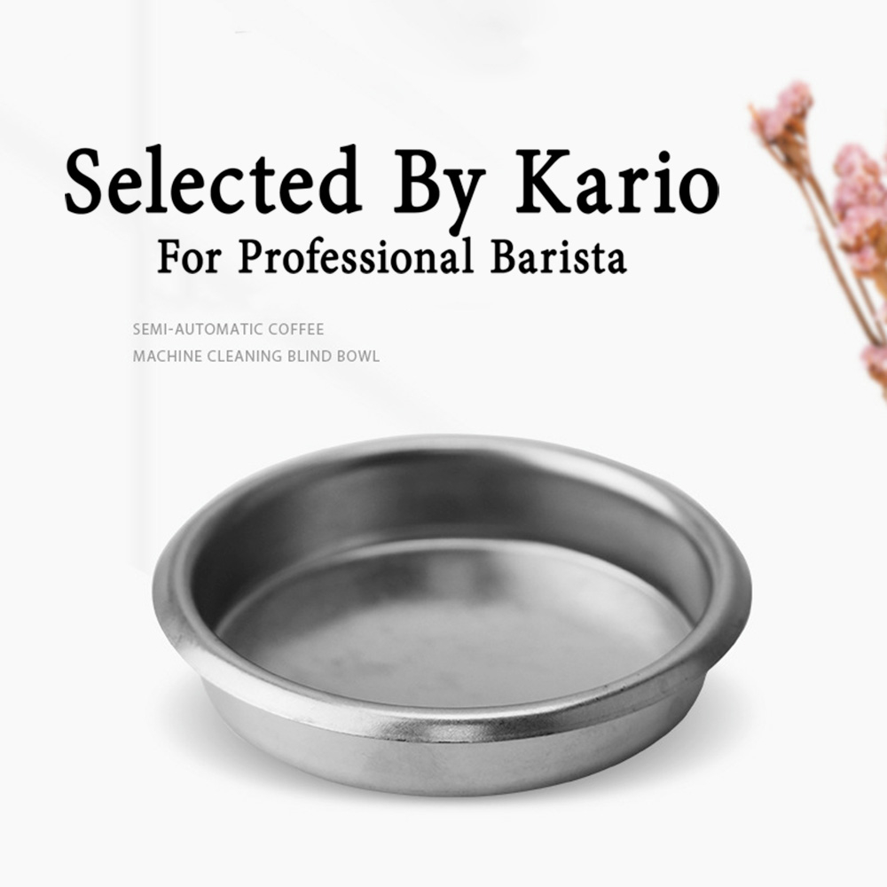 พร้อมส่ง｜ตะแกรงตาบอด​ 304 Stainless steel filter Basket 58 mm