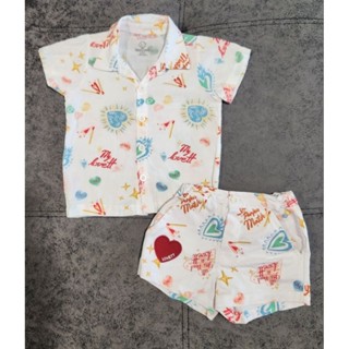 ชุดเสื้อ babylovett 9-12m สภาพดี ไม่เปื้อน