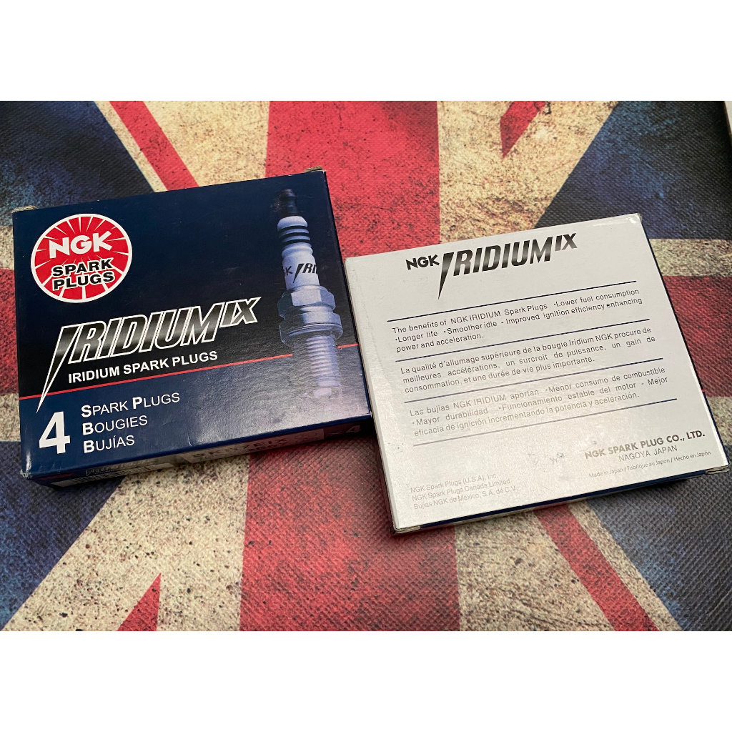 หัวเทียน NGK iridium 💯% เบอร์7 กล่อง4หัว ( BKR7EIX )