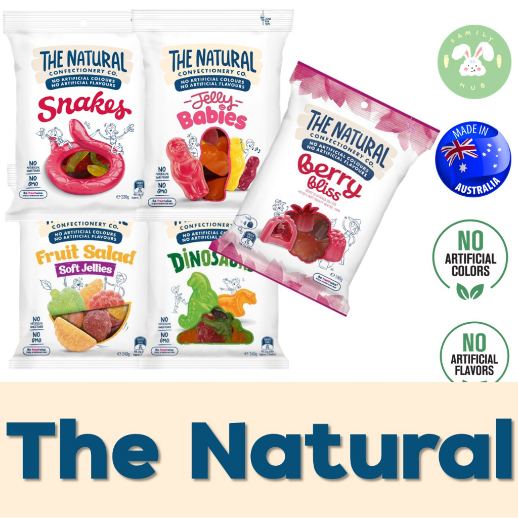 The Natural Confectionery Co. เยลลี่นำเข้าจากออสเตรเลีย มีให้เลือก 3แบบ