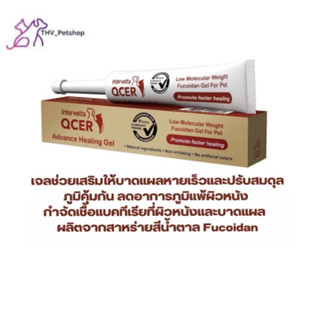 Qcer Advance Healing Gel สำหรับสัตว์เลี้ยง รักษาแผล ช่วยให้แผลหายเร็วขึ้น ขนาด 15 g.